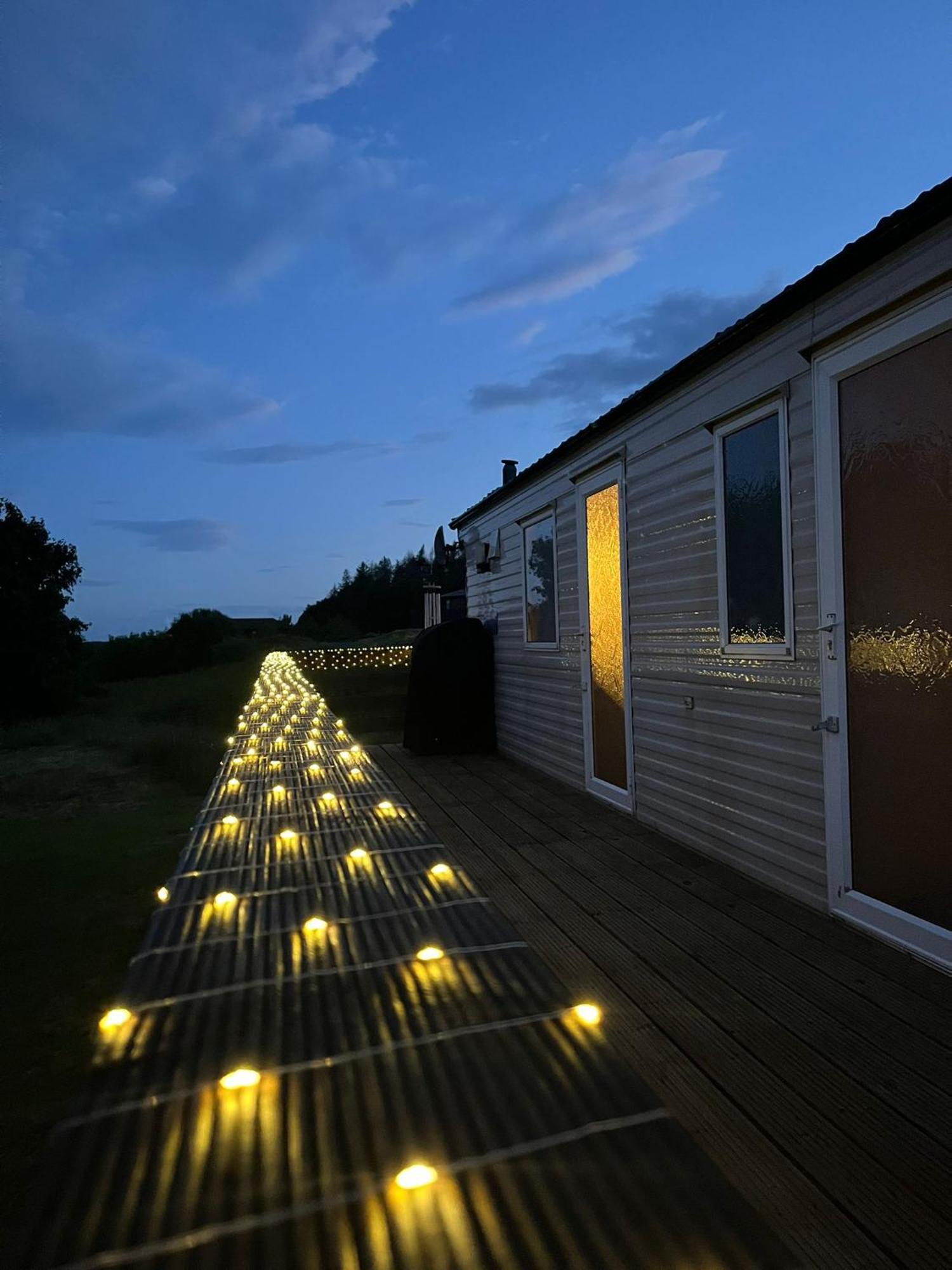 Lochview Retreat Caravan Balminnoch Esterno foto