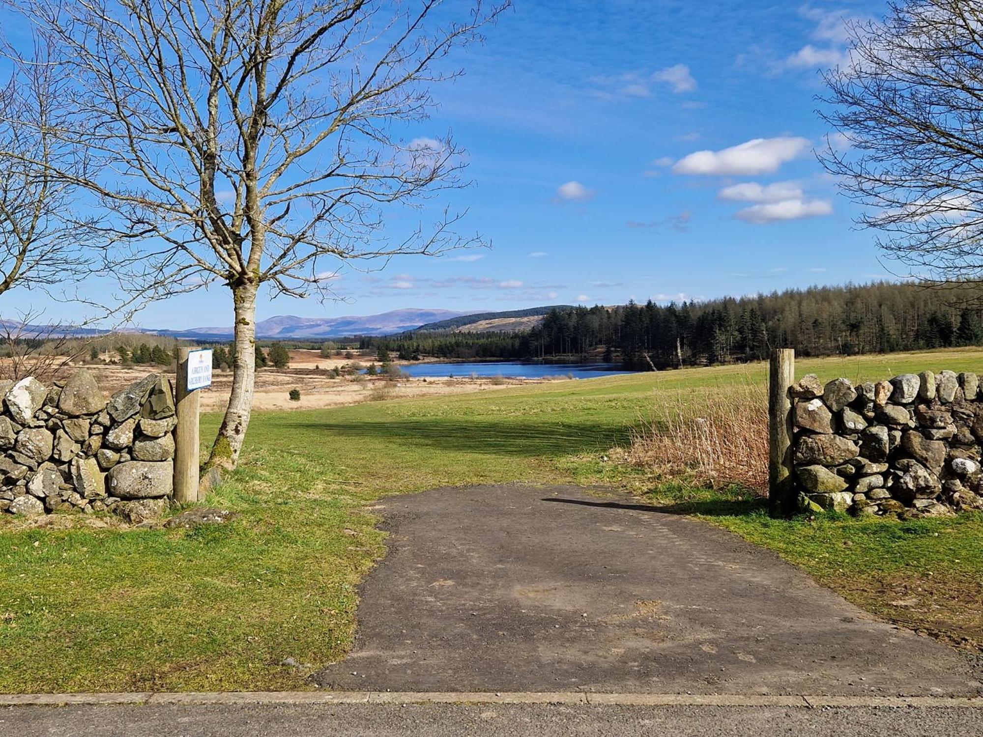 Lochview Retreat Caravan Balminnoch Esterno foto