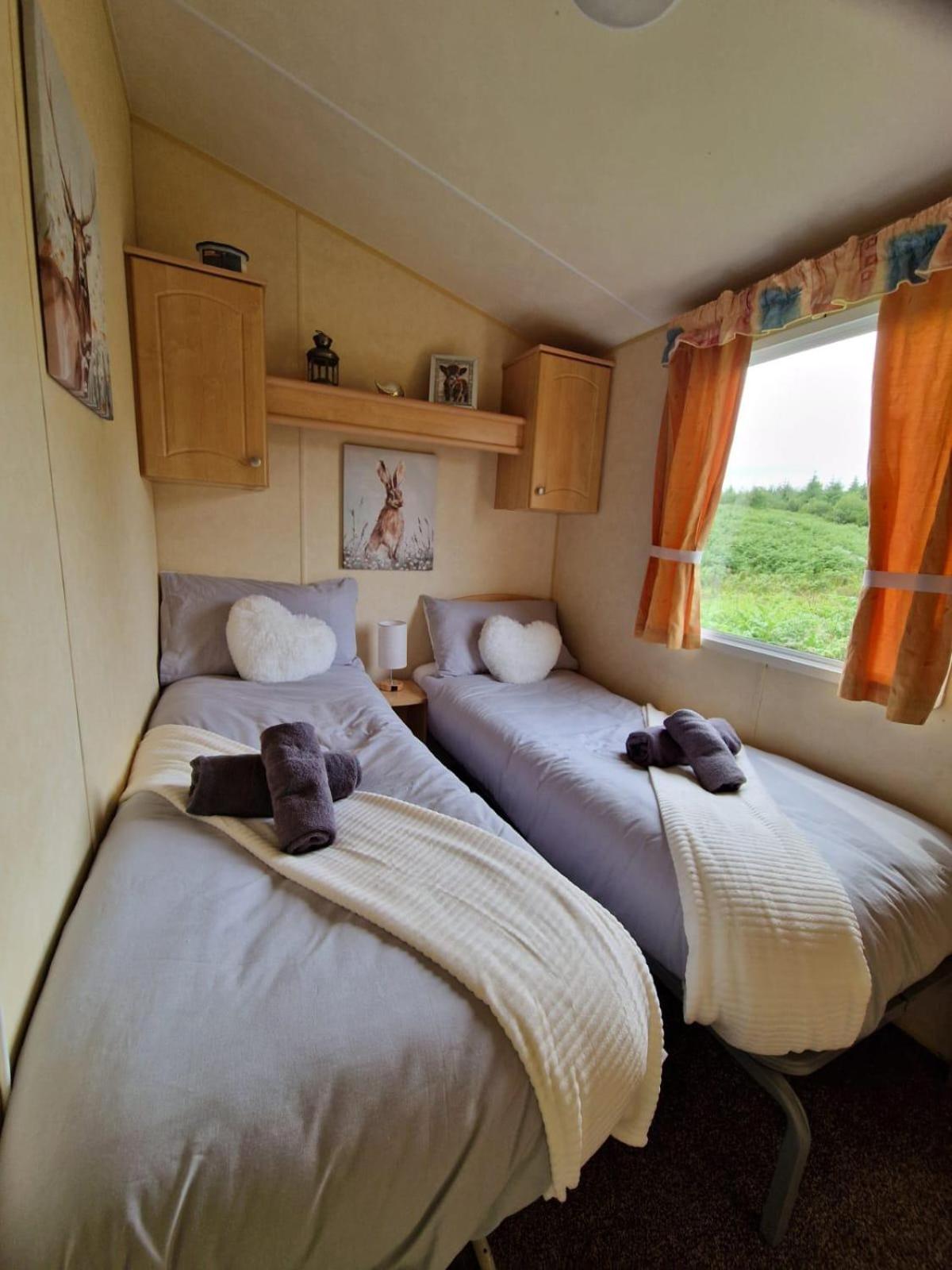 Lochview Retreat Caravan Balminnoch Esterno foto